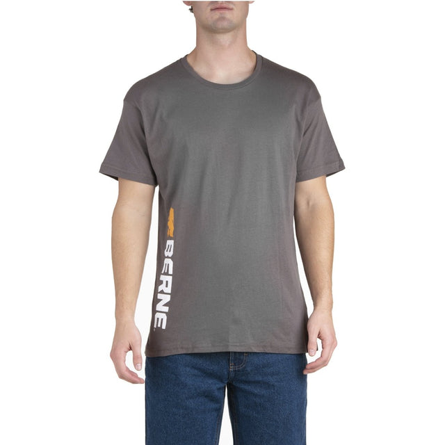Vertical Logo Tee - Berne Apparel