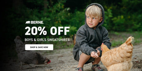 20% Off Youth Berne Apparel - Berne Apparel