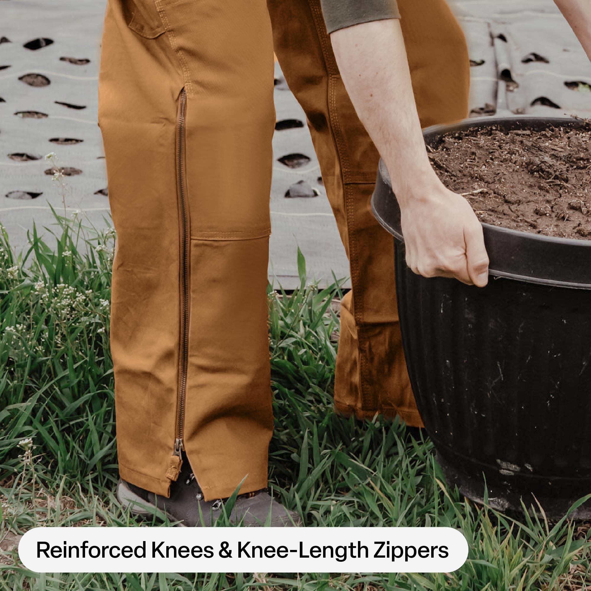 Men's Water Repellent Unlined Duck Bib Overall – Berne Apparel
