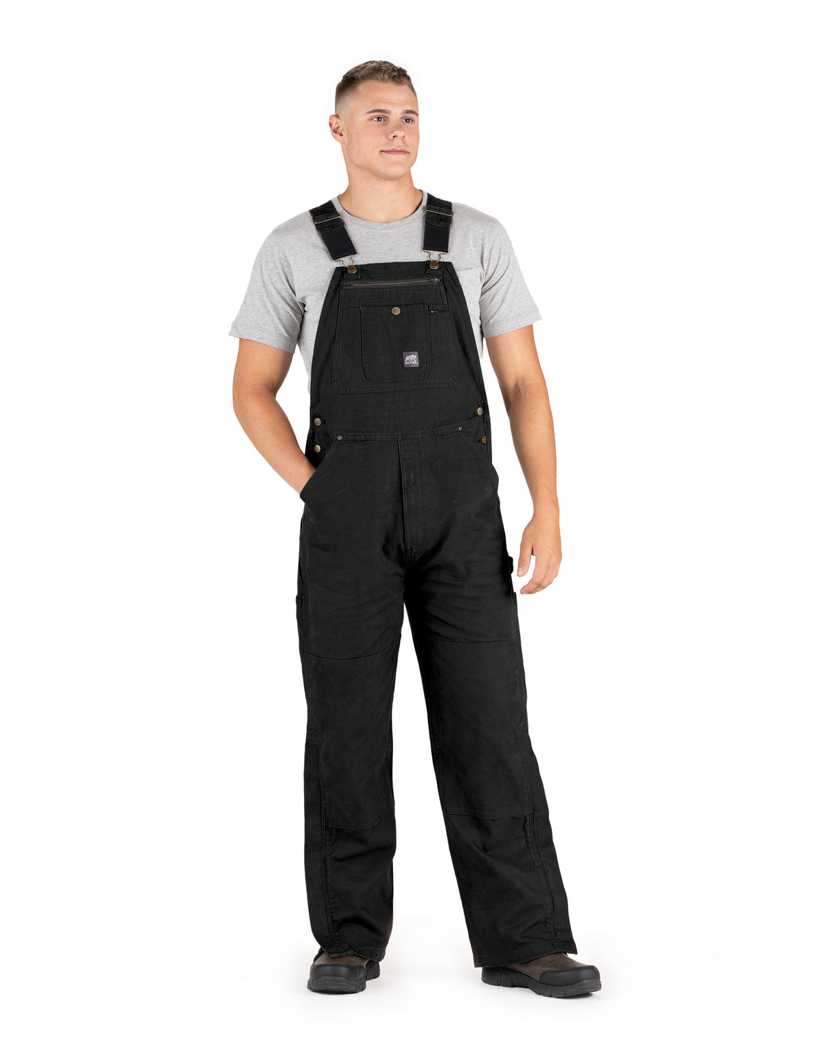 Heartland Unlined Washed Duck Bib Overall