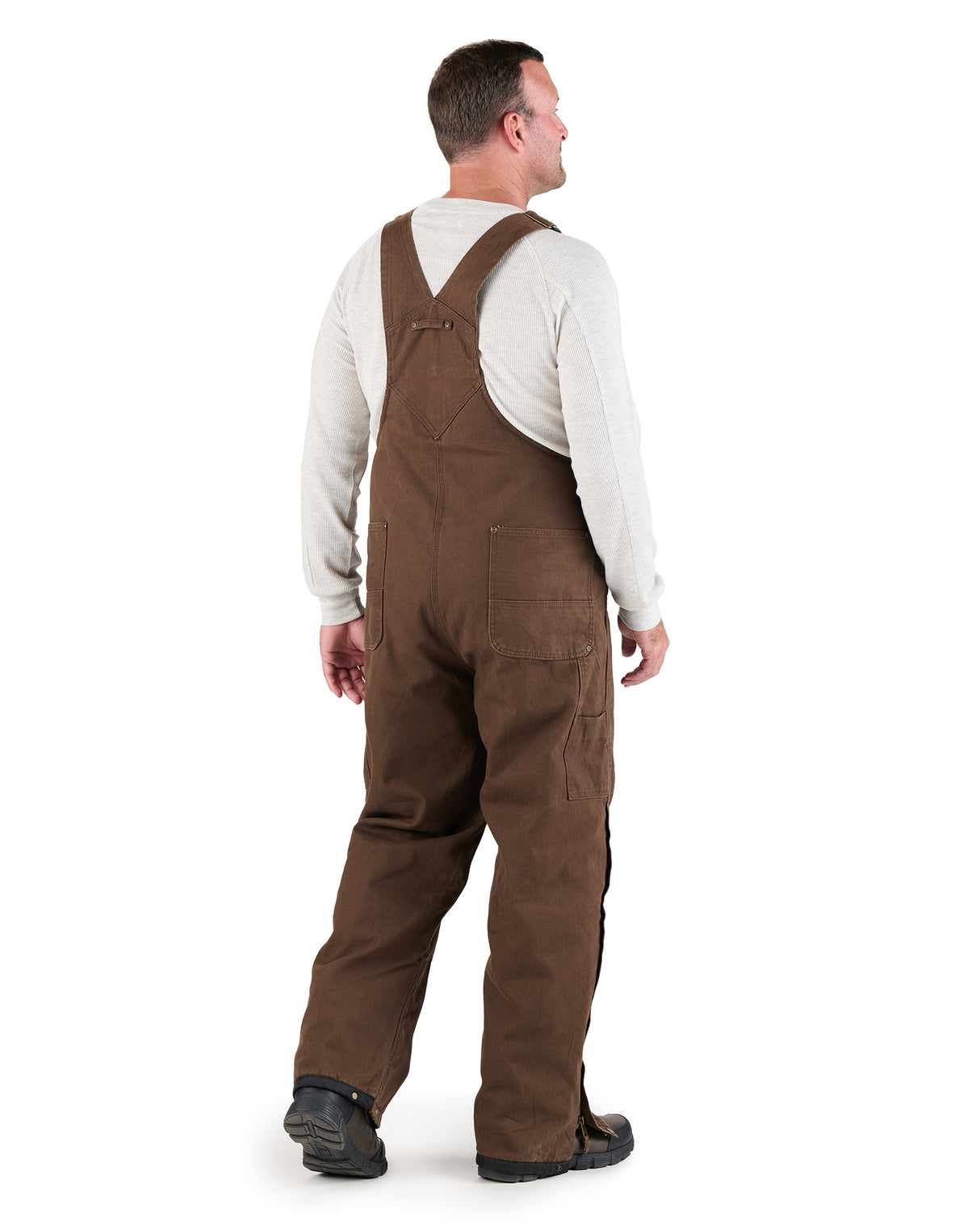 B213BB Heartland Insulated Washed Traditional Duck Bib Overall