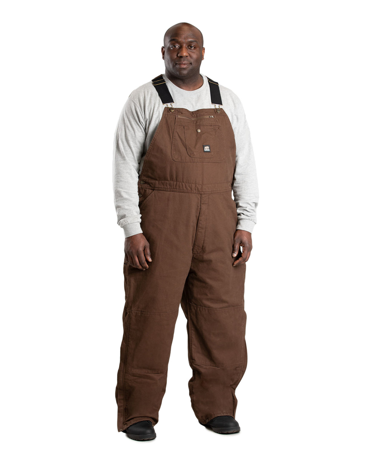 B213BB Heartland Insulated Washed Traditional Duck Bib Overall