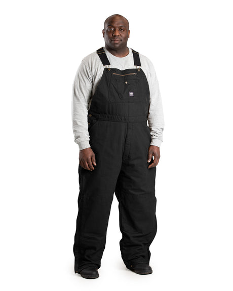 B213BK Heartland Insulated Washed Traditional Duck Bib Overall