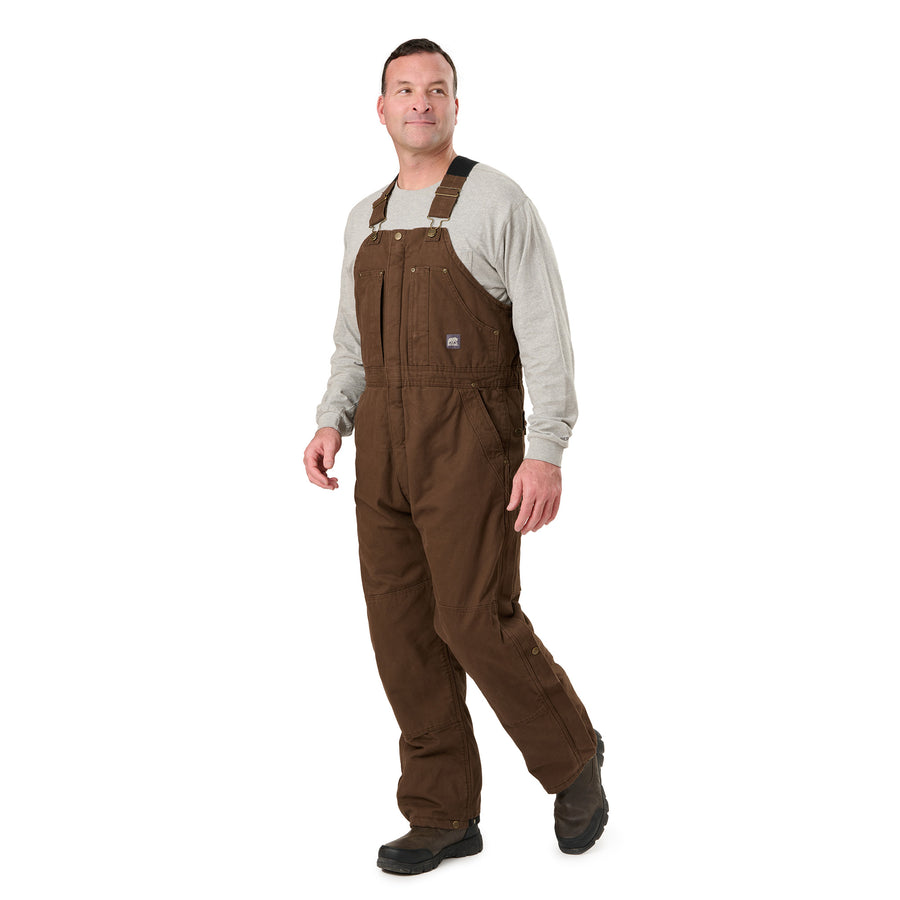 B377BB Heartland Insulated Washed Duck Bib Overall