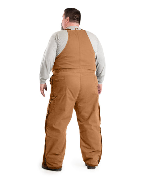 B377BD Heartland Insulated Washed Duck Bib Overall