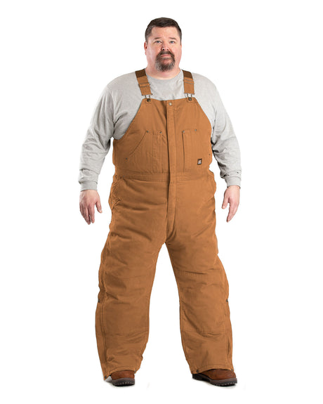 B377BD Heartland Insulated Washed Duck Bib Overall
