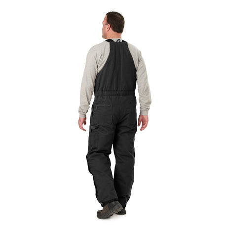 B377BK Heartland Insulated Washed Duck Bib Overall