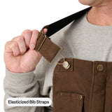 Heartland Insulated Washed Duck Bib Overall