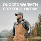 Heartland Insulated Washed Duck Bib Overall