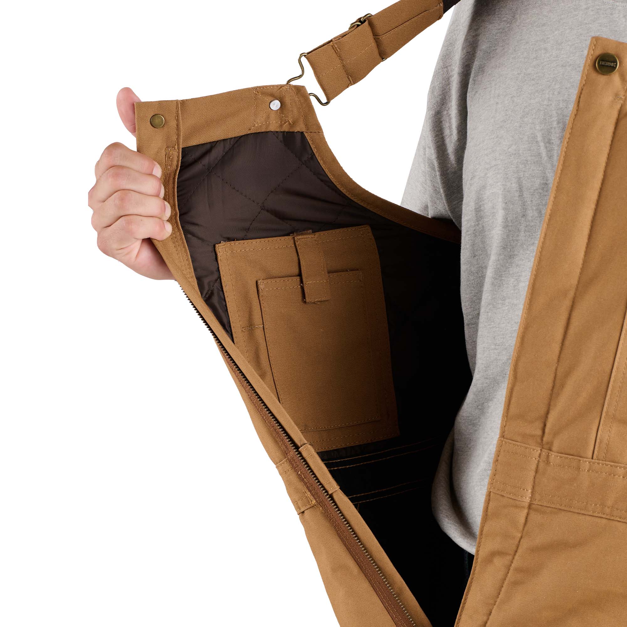 Men's Insulated Duck Bib Overalls for Winter – Berne Apparel