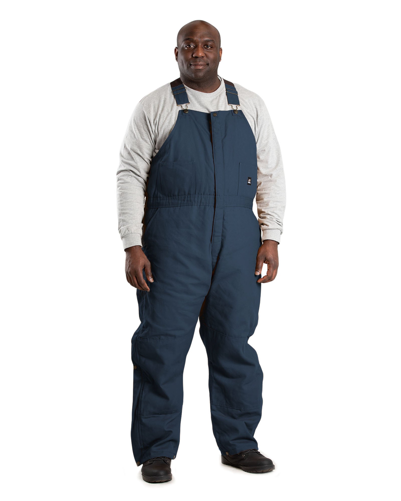 Men s Insulated Duck Bib Overalls for Winter Berne Apparel