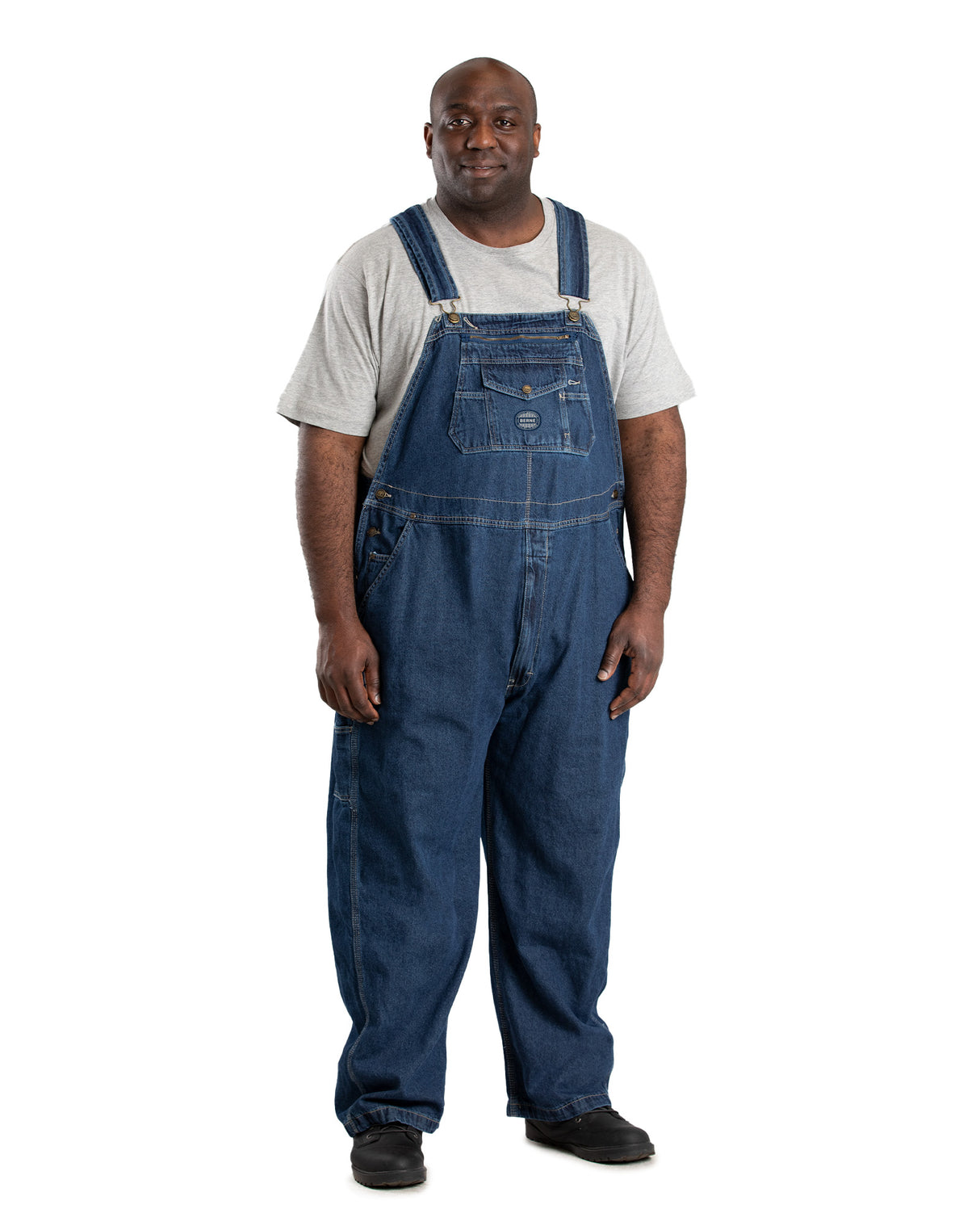 B910SWD Heritage Unlined Washed Denim Bib Overall