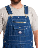 B913DN Vintage Unlined Washed Denim Bib Overall