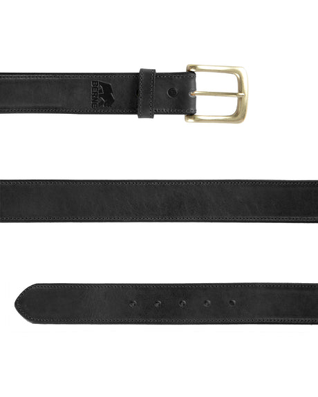 BACBLLBK Berne Genuine Leather Belt
