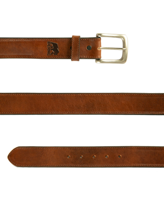 BACBLLBR Berne Genuine Leather Belt