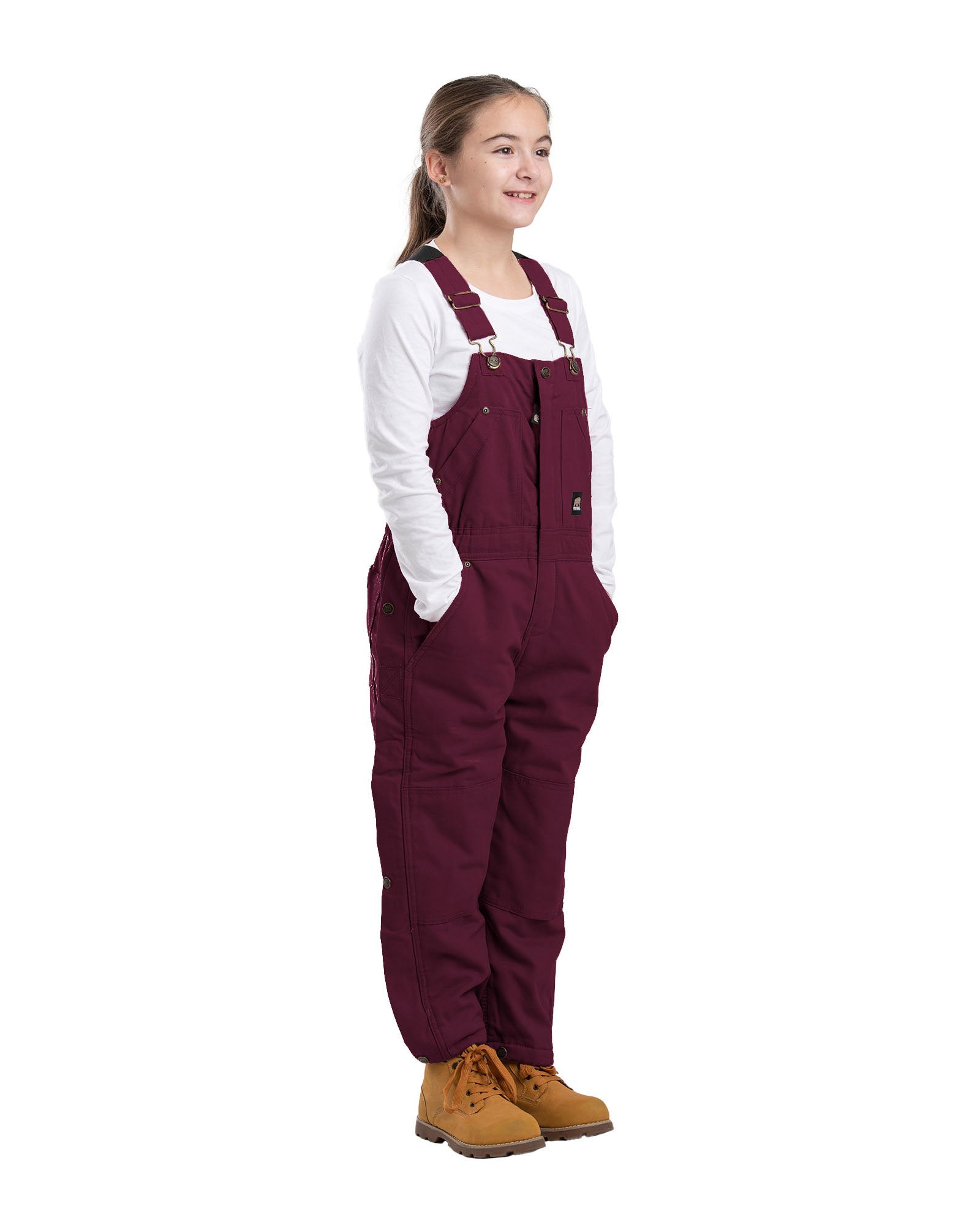 BB21PLM Youth Softstone Insulated Bib Overall