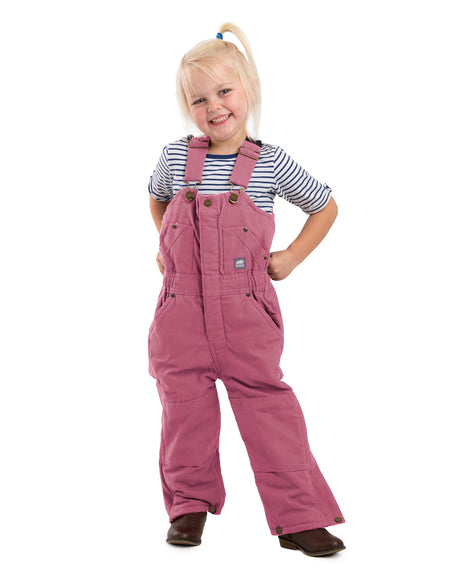 BB21TDRE Toddler Softstone Insulated Bib Overall