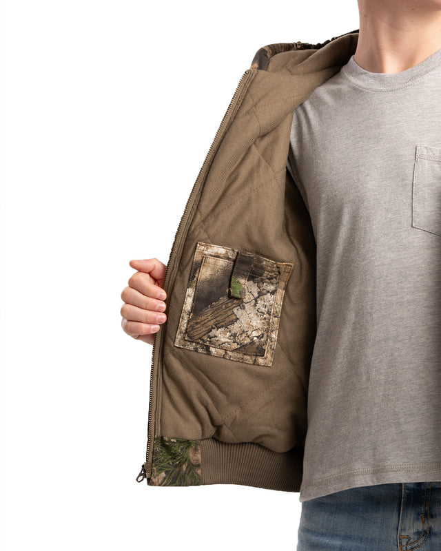 Youth Softstone Duck Hooded Jacket
