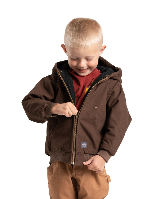 BHJ52TBB Toddler Softstone Hooded Jacket