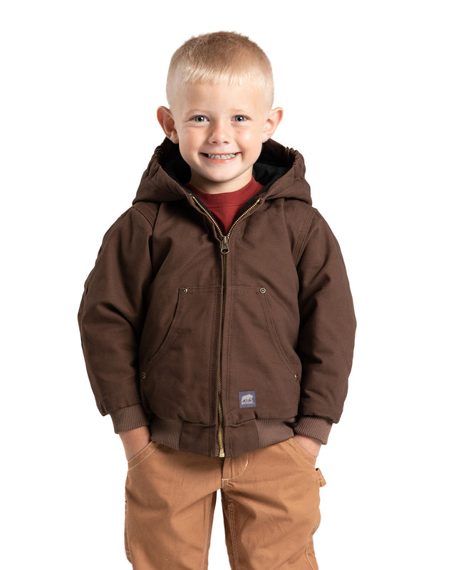 BHJ52TBB Toddler Softstone Hooded Jacket