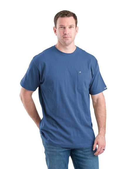 BSM16RB Heavyweight Short Sleeve Pocket T-Shirt