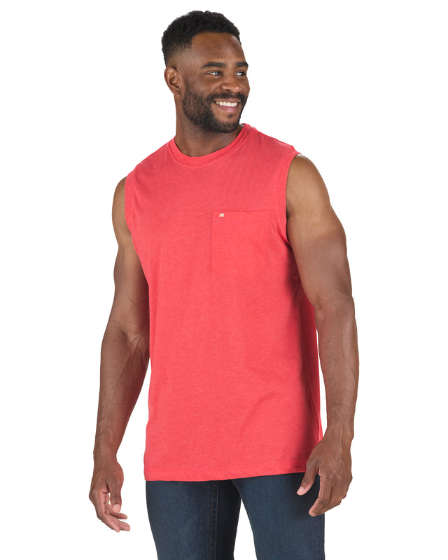 BSM35DR Performance Sleeveless Pocket T-Shirt