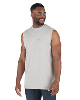 BSM35GY Performance Sleeveless Pocket T-Shirt