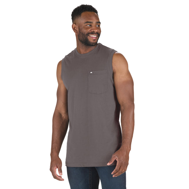 Performance Sleeveless Pocket T-Shirt