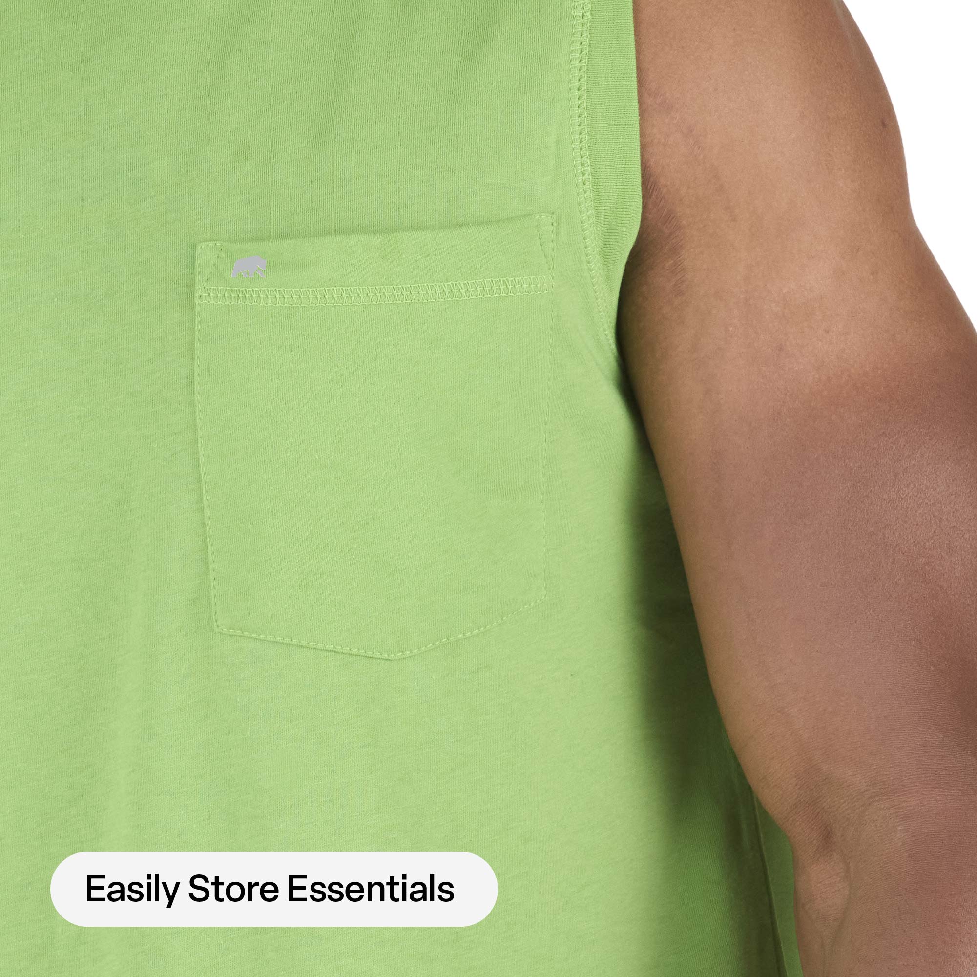 Performance Sleeveless Pocket T-Shirt – Berne Apparel