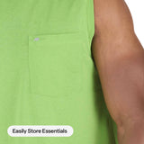 Performance Sleeveless Pocket T-Shirt