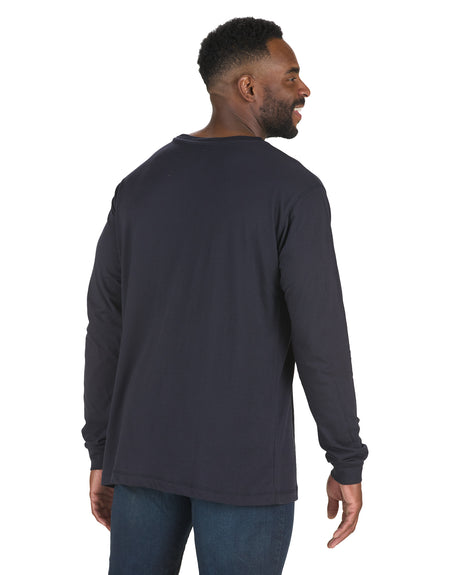 BSM39NVY Performance Long Sleeve Pocket T-Shirt