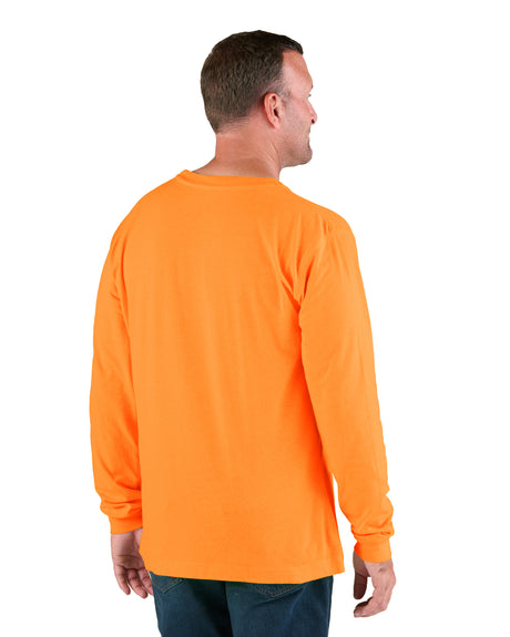 BSM39ORA Performance Long Sleeve Pocket T-Shirt