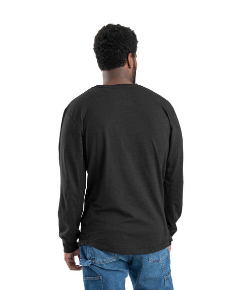 BSM42BK WorkVent Performance Long Sleeve Pocket Tee