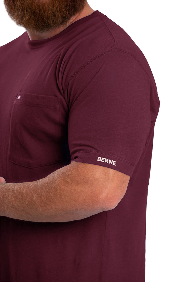 BSM71BRG Highland Heavyweight Pocket Tee