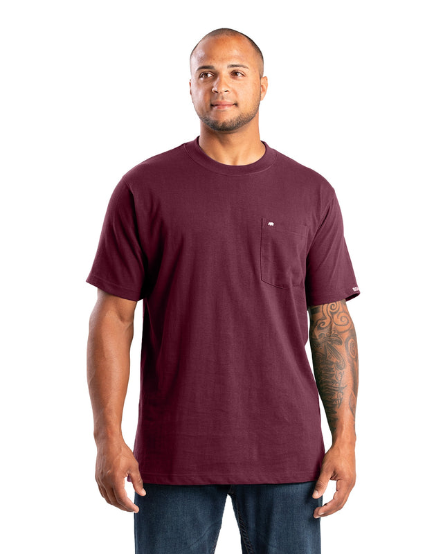 BSM71BRG Highland Heavyweight Pocket Tee