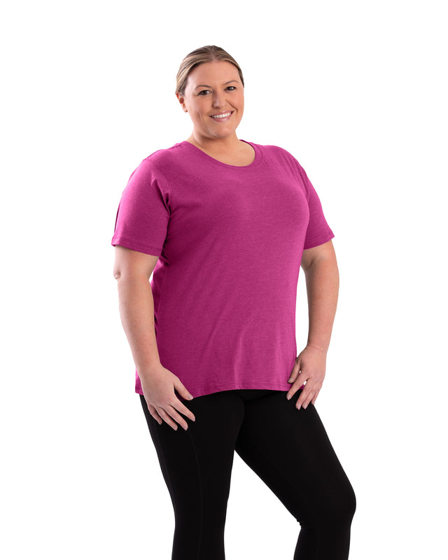 BSW38LMG Women's Performance Short Sleeve Tee