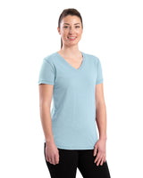 Women's Performance V-Neck Short Sleeve T-Shirt (Prints)