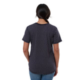 Women's Performance V-Neck Short Sleeve T-Shirt (Prints)