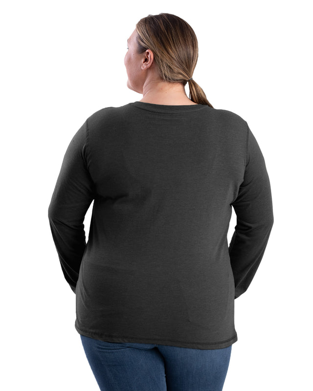 Women's Performance V-Neck Long Sleeve T-Shirt