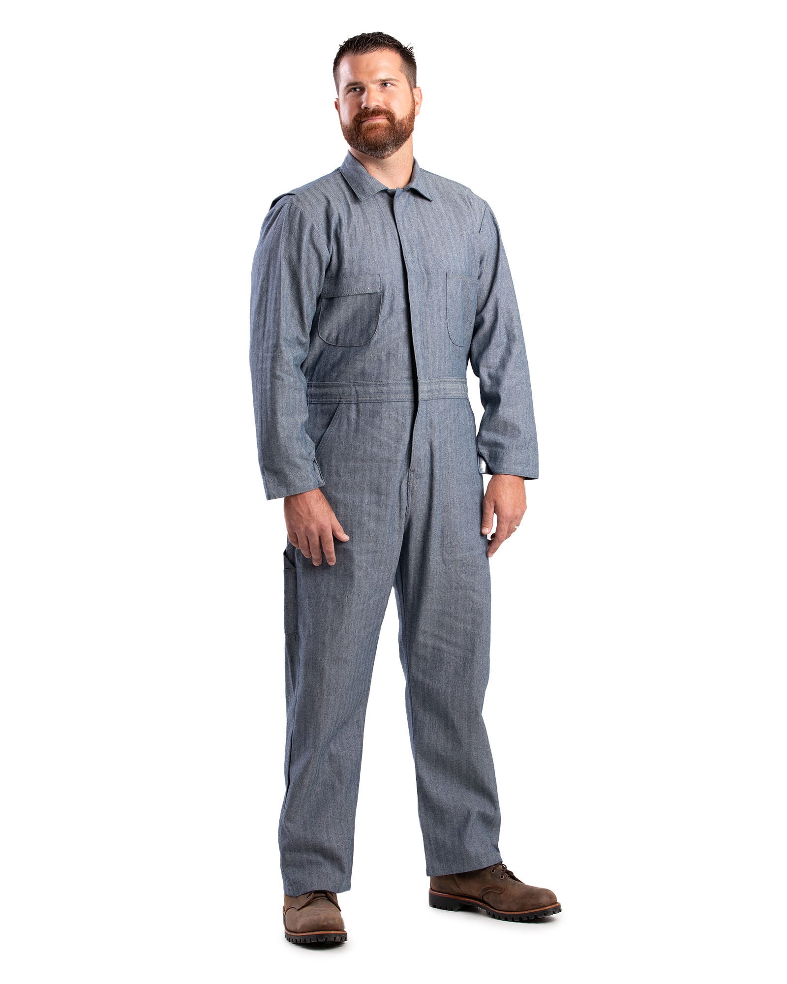 C120FS Heritage Fisher Stripe Unlined Coverall