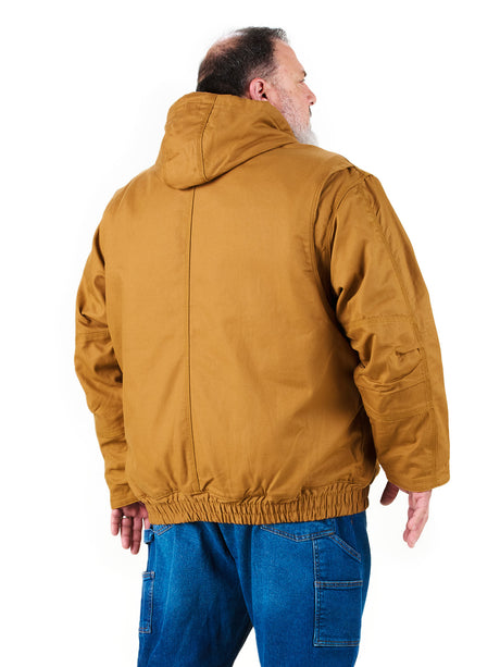 FRHJ01BD Flame Resistant Duck Hooded Jacket