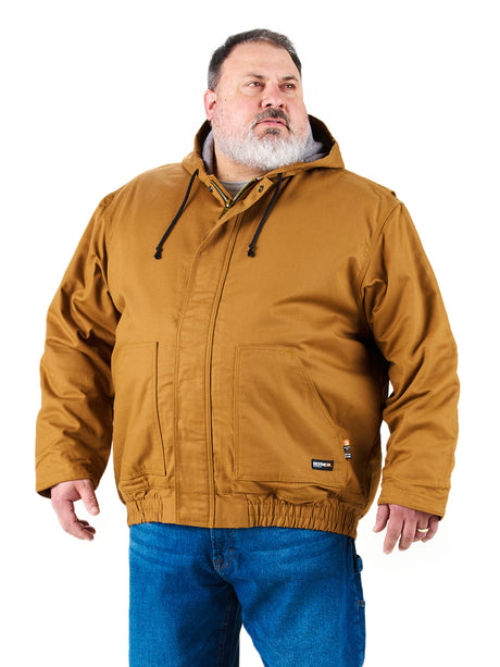 FRHJ01BD Flame Resistant Duck Hooded Jacket