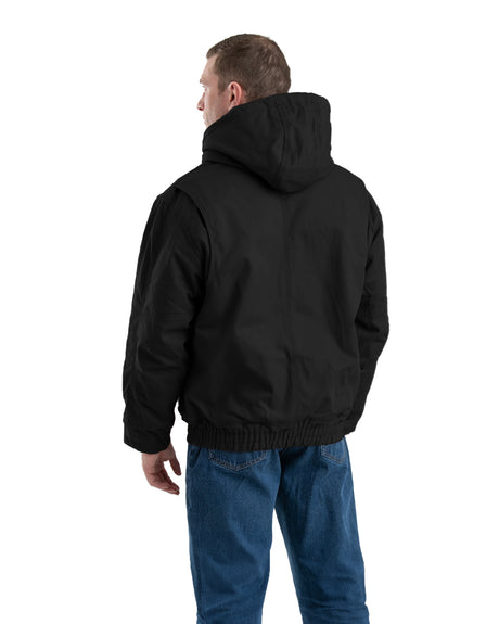 FRHJ01BK Flame Resistant Duck Hooded Jacket