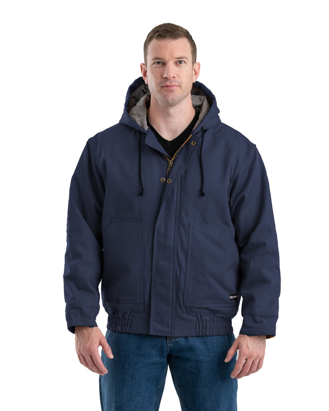 FRHJ01ND Flame Resistant Duck Hooded Jacket
