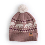 Knit Cuff Pom Beanie