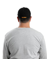 H160BK Berne Logo Flex Cap