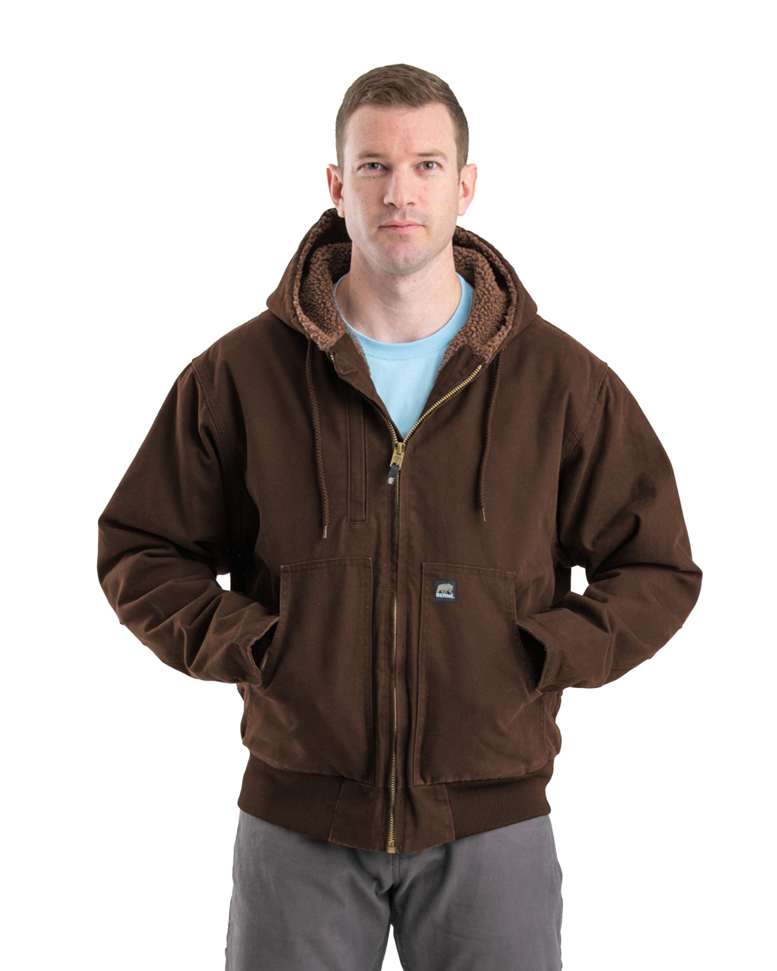 Highland Flex180 Washed Duck Hooded Work Jacket