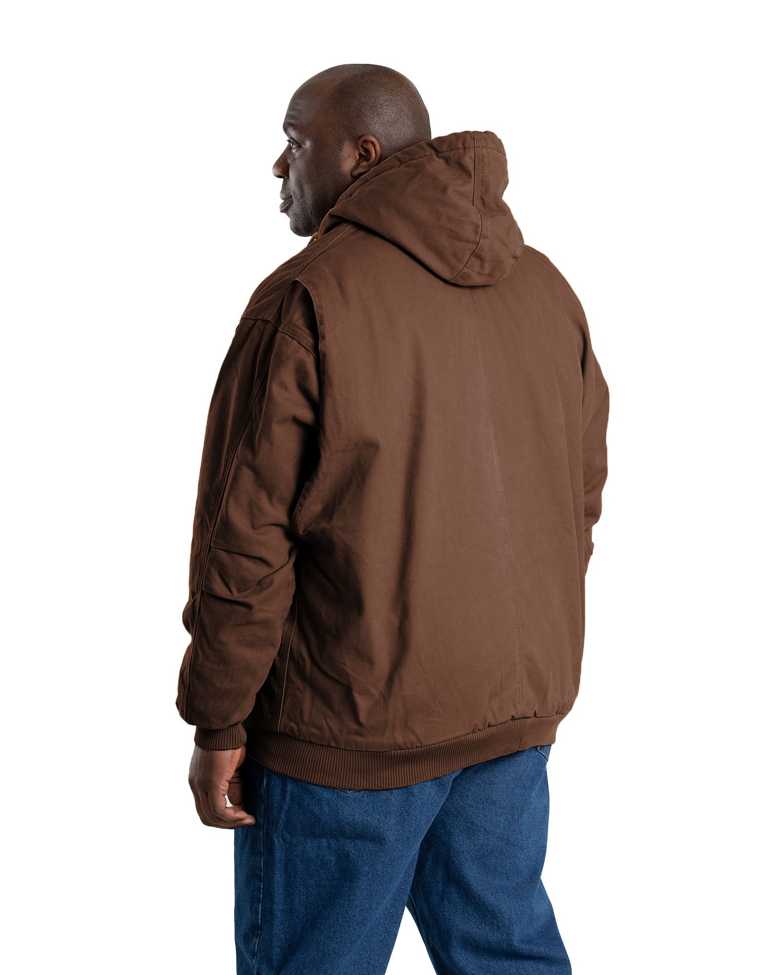 Man hooded hot sale jacket