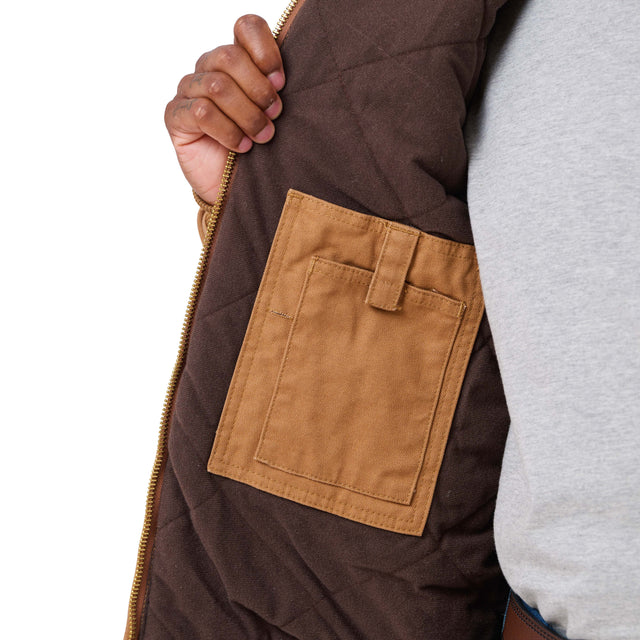 Heartland Washed Duck Hooded Work Jacket