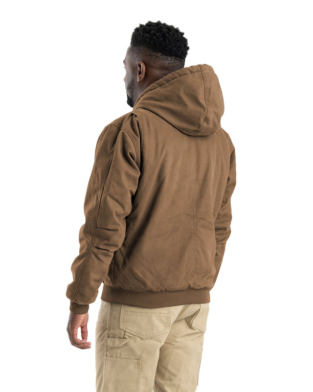 HJ375HKY Heartland Washed Duck Hooded Work Jacket